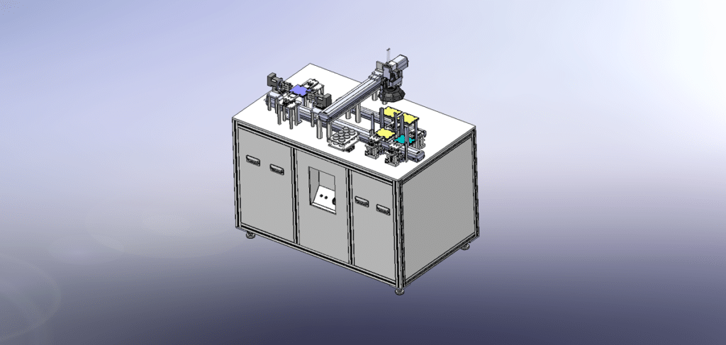 Optical Inspection Equipment Drawing - MechStream