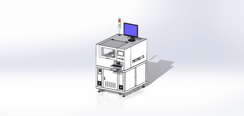 Machine de codes-barres visuels en ligne SMT