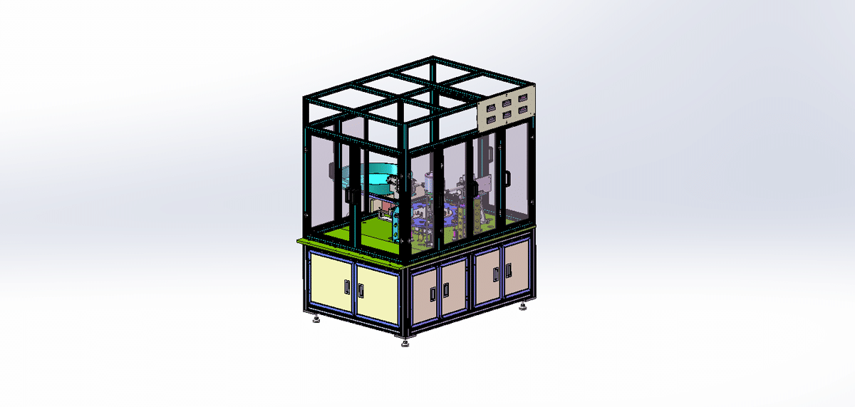 Turntable Detection Transfer Automatic Machine Drawing Mechstream