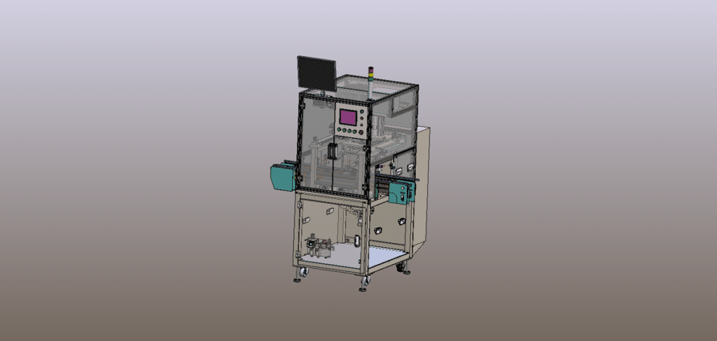 Vehicle Motor Front End Gear Inspection Equipment Drawing - MechStream