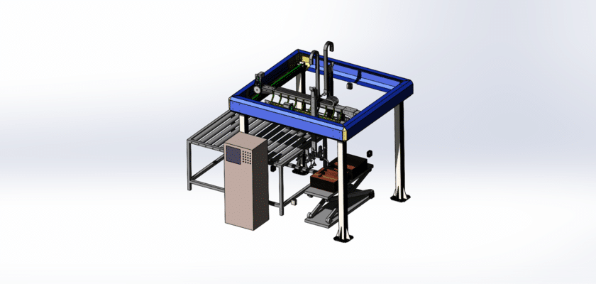 Wood Board Loading Machine