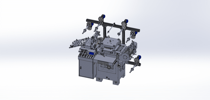 3WA300G Single Seat Hole Die Cutting Machine