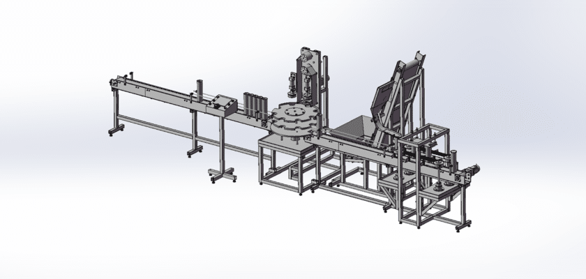 Automatic Filling And Capping Machine