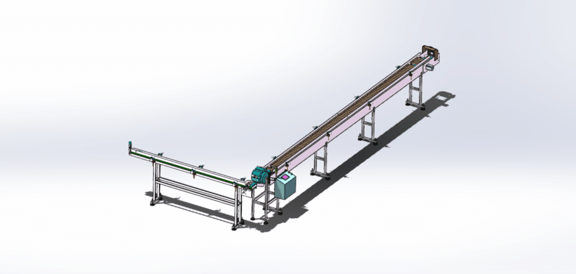 Bottom Inkjet Conveyor Assembly Line