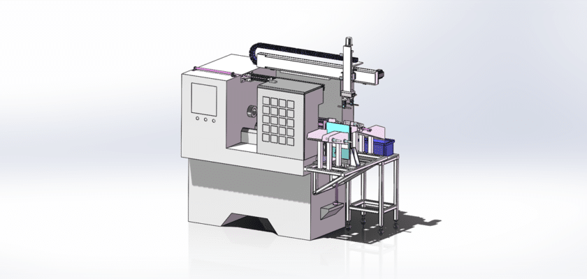 CNC Lathe Manipulator