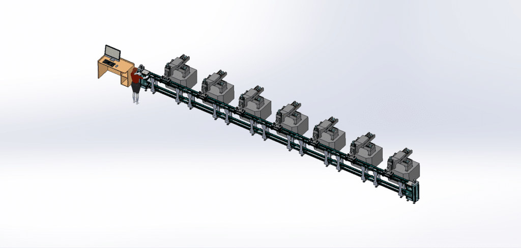 Free CNC Processing Line Drawing for Download - MechStream