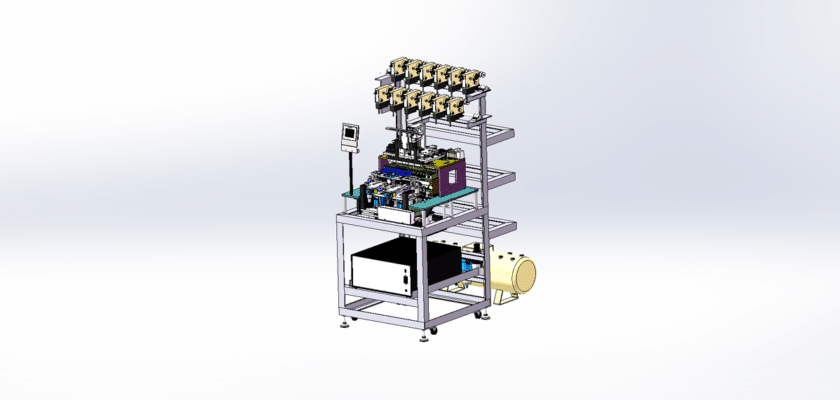 Color Code Inductor Winding Machine