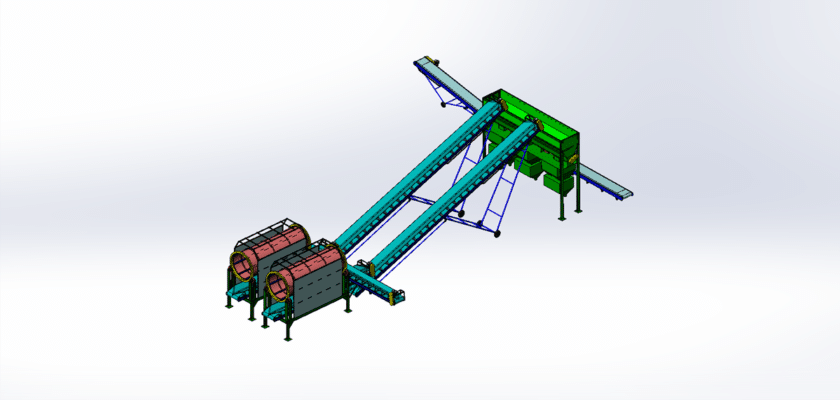 Concrete Mixing Conveyor