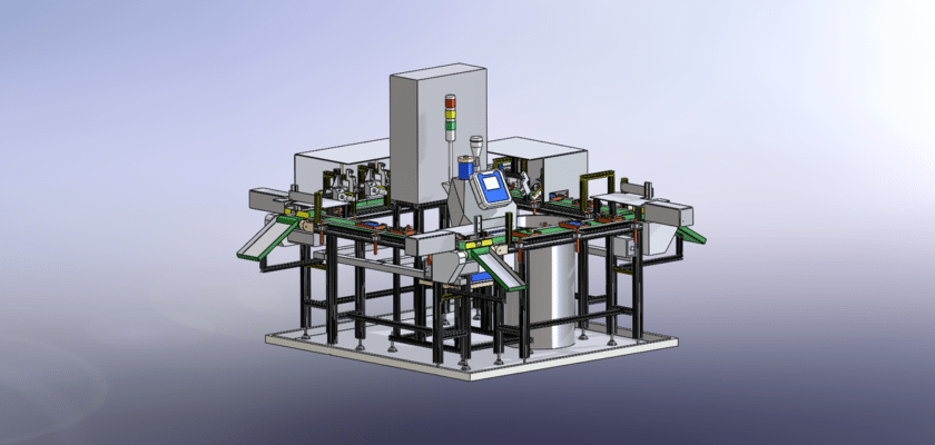 Electronic Manufacturing Hot Melt Glue Spot Welding Automatic Production Line