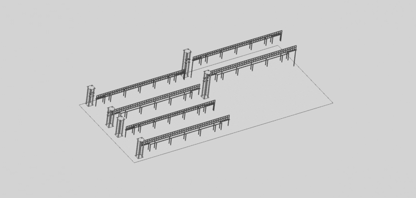 Electroplating Production Line Drawing