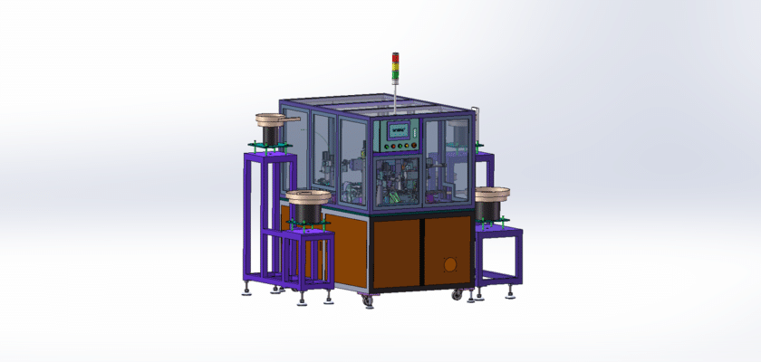 Fiber Optic Connector Automatic Assembly Test Pin Automation Equipment