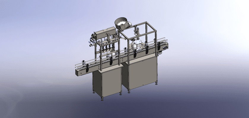 Filling And Capping Line