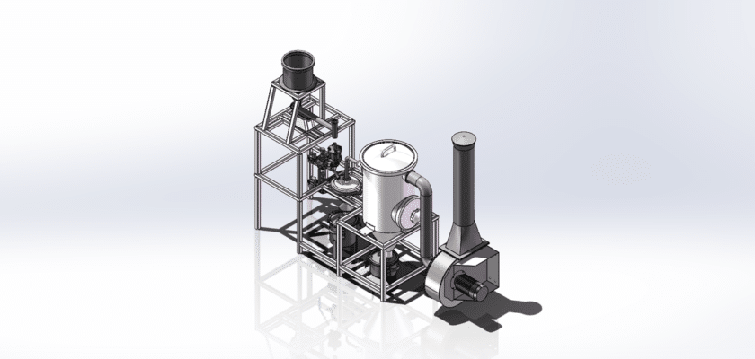 Flat Air Flow Mill