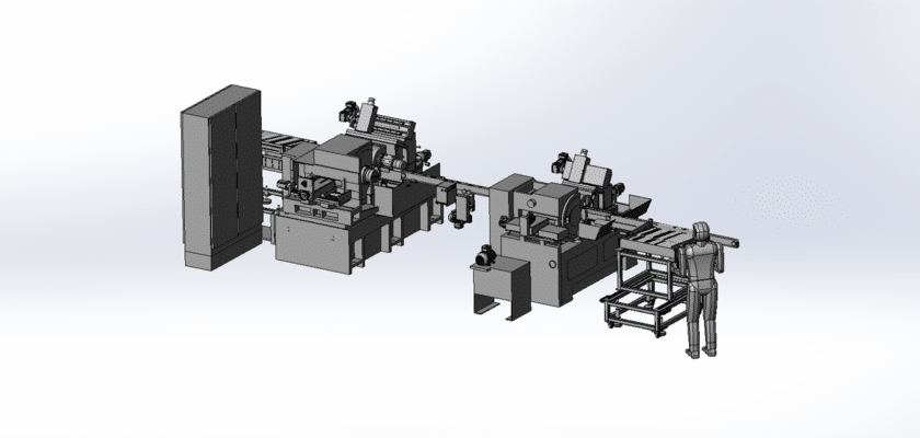 Fully Automatic Centerless Grinder Line