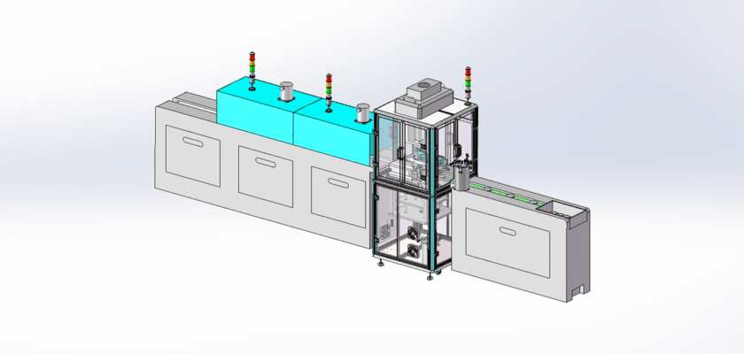 Glass Lens Dispensing Baking Line