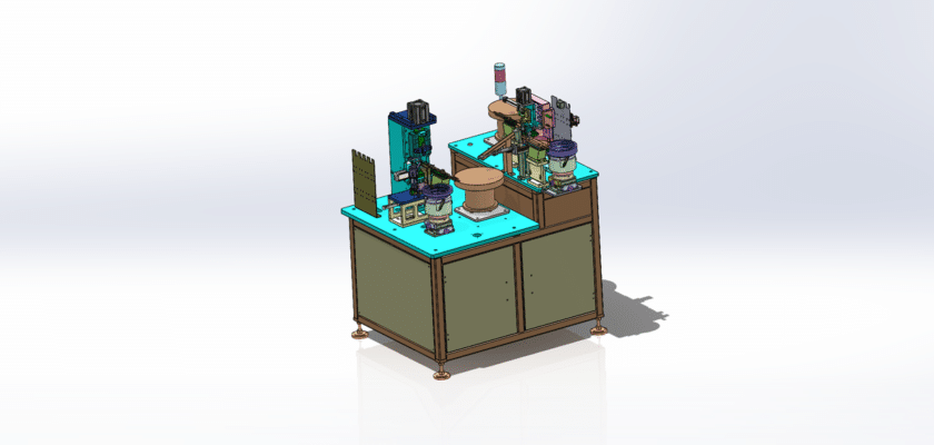 Non-Standard Precision Watch Accessories Fork Pin Assembly Machine