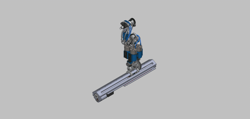 SCARA Four-Axis Robot Arm