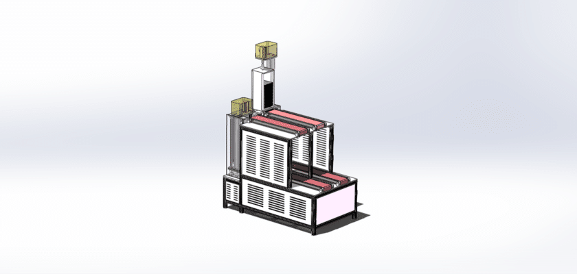 Silicon Wafer Feeding Line Design
