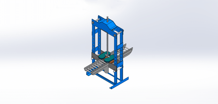 Sole Cutting Machine With Conveyor