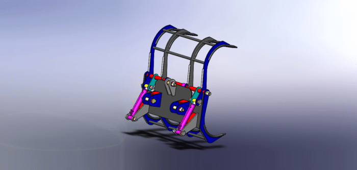 Sugarcane Planting Implement Mechanism Drawing – Free Download - MechStream