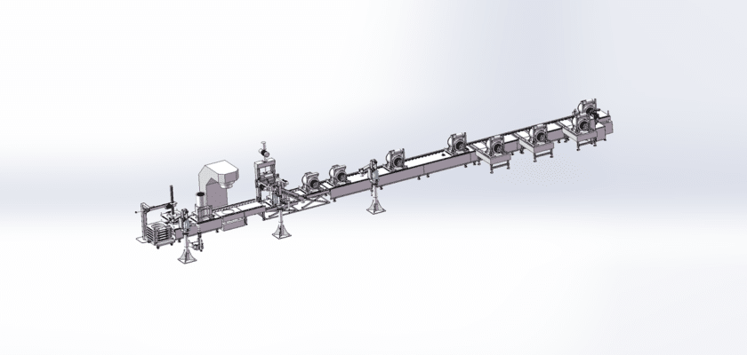 Traction Machine Assembly Line
