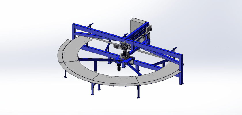 Turntable Assembly Line