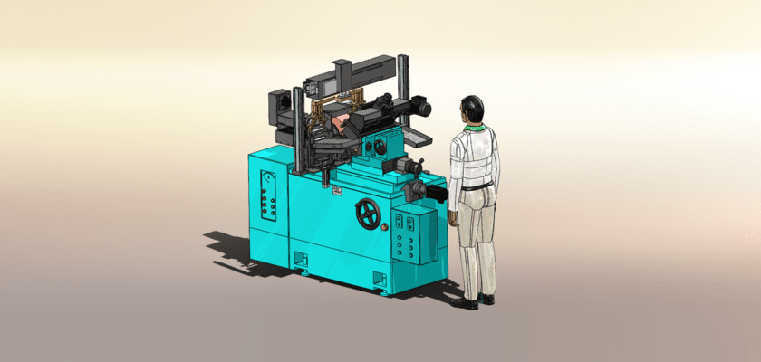 Automatic Loading And Unloading Machine For Grinding Machine