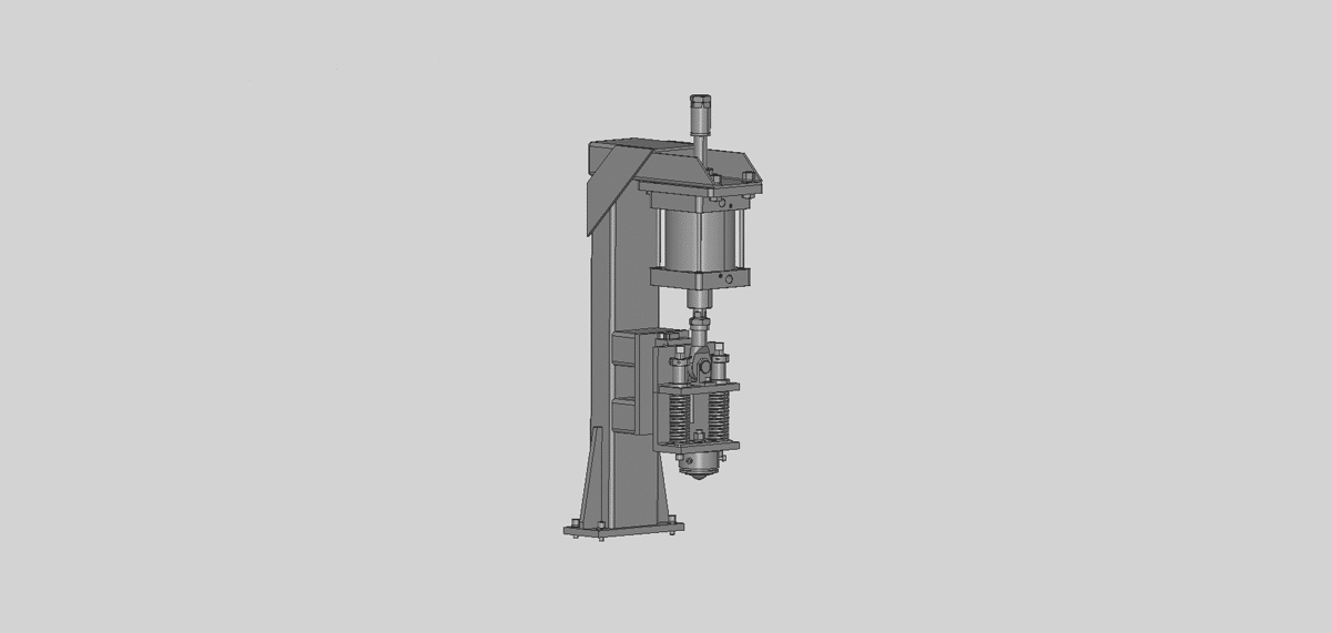 Stream Machine Disassembly Dessin de test de durabilité et de pression d'une machine de démontage ...