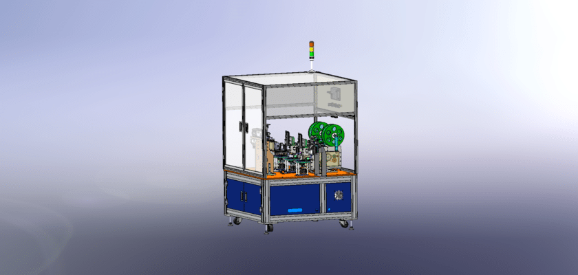 Battery Automatic Adhesive Tape Machine
