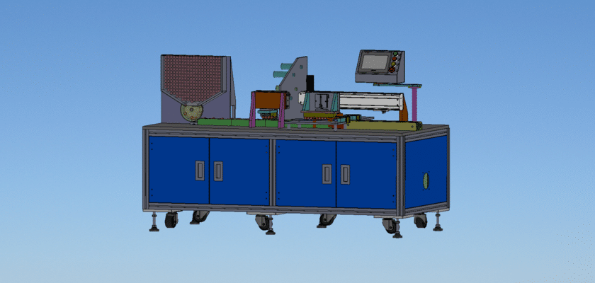 Cylindrical Battery Cell Automatic Pasting Machine