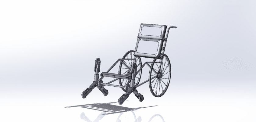 Divya Rath Foldable Wheelchair Medical Vehicle Simple Frame