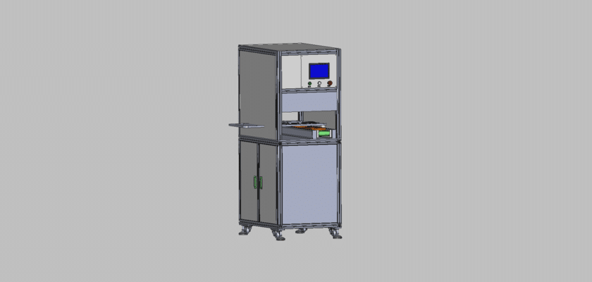 Mobile Phone Battery Cover Labeling Machine