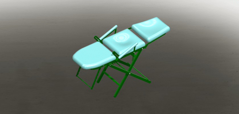 Portable Dental Folding Chair