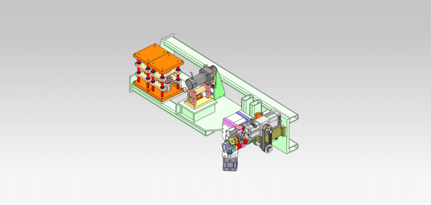 Screw Winding Machine Tooling Assembly