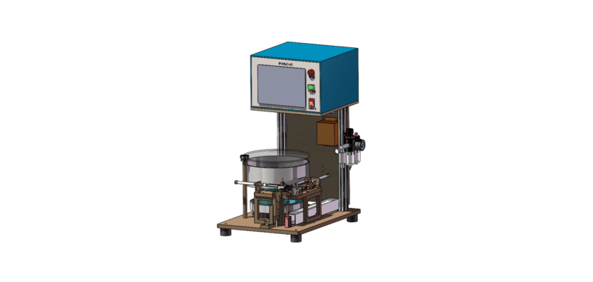 Vibrating Plate Feeding Semi-Automatic Press