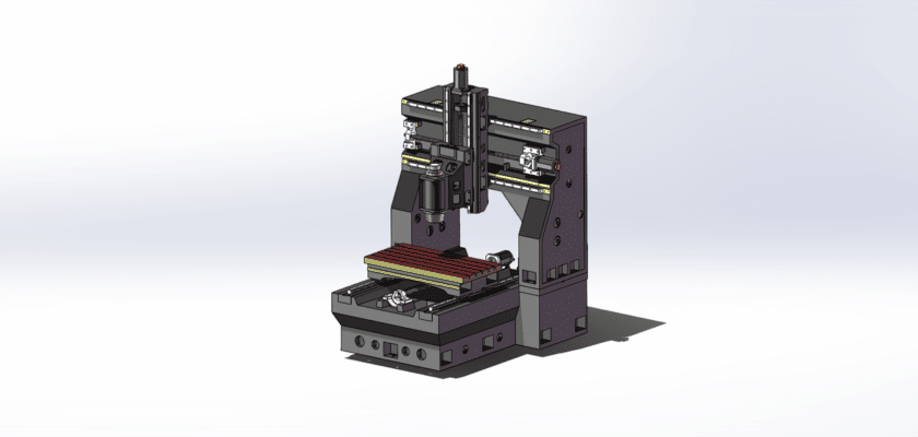 1200X600 Small Gantry CNC Milling Machine