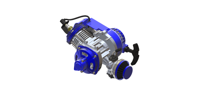 49Cc Two-Stroke Engine