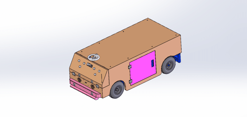 Автомобиль с автоматической навигацией AGV