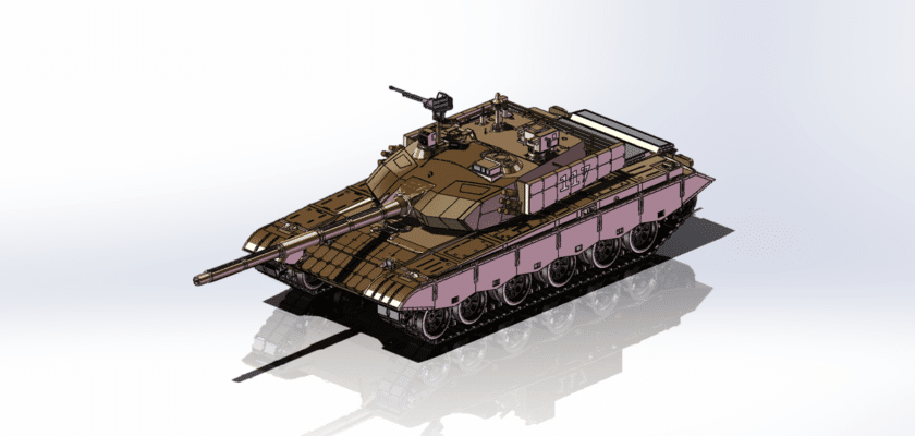 China ZTZ99B Main Battle Tank