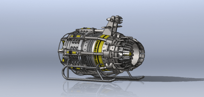 Unleash Speed: Firebolt Pod Racer Racing Engine Drawing Download ...