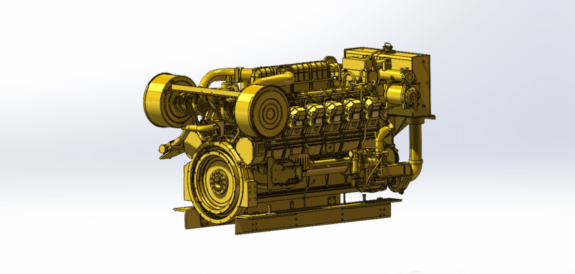 G3512 Engine Model