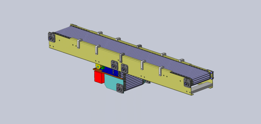 Heat-Resistant Sprocket Conveyor Line