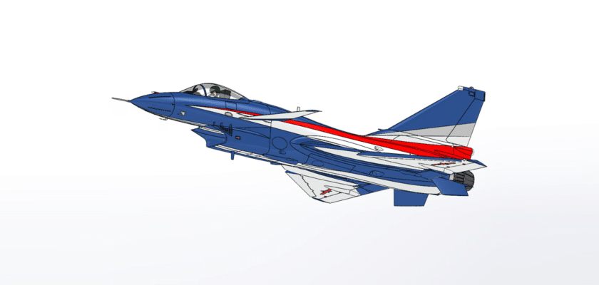 J-10Y Fighter Model
