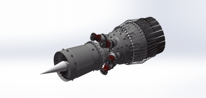 Revolutionary Jet Engine Drawing - Free Download Now - MechStream