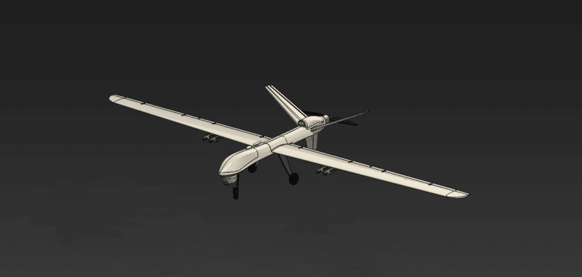 MQ-9 Drone Model