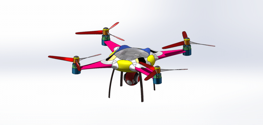 Mechanical Innovation Design Competition Drone Shape