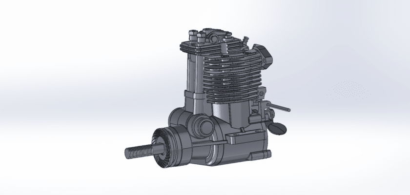 OS20 Single-Cylinder Engine Model