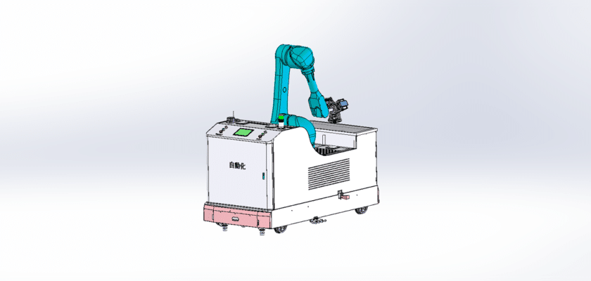 RGV Car Integrated Track-Type Vehicle-Mounted Robot Ultrasonic Cleaning Machine