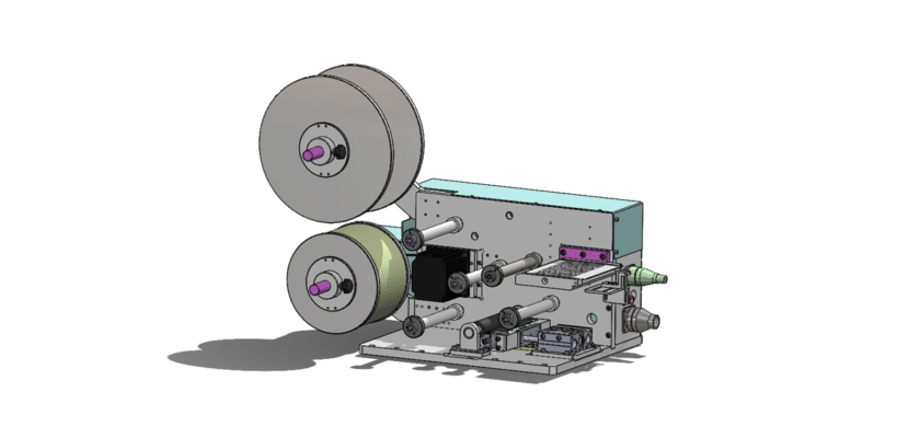 Roll Stripping Machine