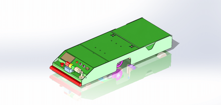 Submersible AGV Trolley